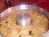 Torta de pan con queso y Uvas pasas