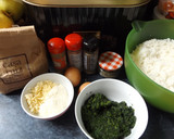 Foto del paso 1 de la receta: Tortitas de arroz y espinacas