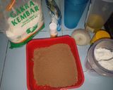 Foto langkah ke 1 dari resep Eggless chocolate cake (no mixer).