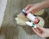 A picture of step 3 of Nariyal Laddo.