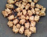 Foto langkah ke 2 dari resep Tempe panggang Teri Tahu kuah santan.