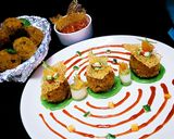 बिसी बेला भात अरांसिनी बॉल(bisi Bela bhat arancini ball recipe in hindi) रेसिपी चरण 15 फोटो