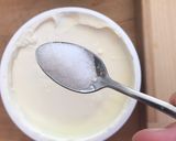 Foto del paso 4 de la receta: Melocotones flambeados con mascarpone a la vainilla y frutos secos