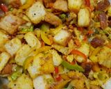 चटपटा ब्रेड पोहा (chatpata bread poha recipe in Hindi) रेसिपी चरण 2 फोटो