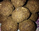 A picture of step 5 of Alsi Aata Ladoo(Flax seeds or Tisi).