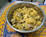 Une image de l'étape 17 de Salade marinée de pommes de terre aux harengs fumés, oignons et cornichons.