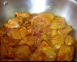 A picture of step 3 of Chicken tikka biryani.