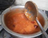 A picture of step 3 of Tomato Chutney.