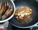 รูปขั้นตอนการทำที่ 2 ของ กุ้งอบวุ้นเส้นแบบทำง่ายๆ