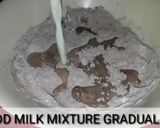 A picture of step 3 of Chocolate pancakes.