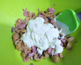 Foto del paso 11 de la receta: Batbout rellenos de salchichas y otros de ensalada variada