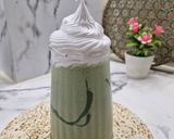 Foto langkah ke 4 dari resep Milkshake Almond Cream Pistachio.