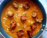A picture of step 8 of Paneer Kofta Curry.