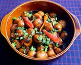 Hình bước làm 6 của món Nấm rơm kho