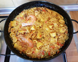 Foto del paso 6 de la receta: Paella con merluza