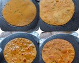 A picture of step 4 of Paneer Potato Masala Thepla.