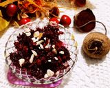 चविष्ट आणि पौष्टिक बीटरूट हलवा..(Beetroot Halwa Recipe In Marathi) रेसिपी स्टेप 10 फोटो 