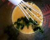 A picture of step 1 of Scrambled Egg,Kale,Parsley Healthy Breakfast #Kitchenwordsearch.