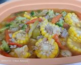 Foto langkah ke 4 dari resep Asem asem udang tenggiri.