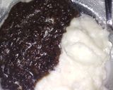 Foto langkah ke 2 dari resep Bubur ketan item dan bubur sumsum.