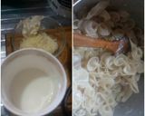 Foto del paso 2 de la receta: Fideos salsa 3 quesos