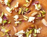 A picture of step 8 of Besan aur sooji ka halwa #Foodies&Friends.