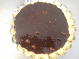Tarta de dulce de leche y nueces