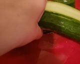 صورة لخطوة 1 من وصفة خيار مخلل على طريقه كوريه🥒🥒🥒🥒
