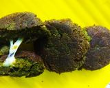 A picture of step 8 of Palak-Kabli Chana Hara Bhara Kabab.