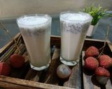 लीची मिल्क शेक रेसिपी चरण 6 फोटो