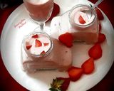 स्ट्रॉबेरी क्रिम डिलाईट (strawberry cream delight recipe in Hindi) रेसिपी चरण 4 फोटो
