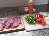 Bifes a la criolla