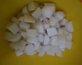 Foto langkah ke 1 dari resep Kimchi lobak (Cube radish kimchi/kkadugi).
