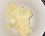 A picture of step 1 of Condensed milk mug cake.