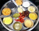 A picture of step 1 of Black Sesame Seeds Kachariyu - Gujarati Winter Pak.