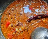 A picture of step 3 of Kulith curry.