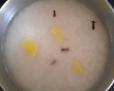 A picture of step 2 of Kesari bhath.