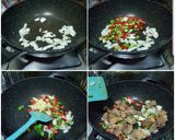 A picture of step 7 of Chinese Crispy Pork Ribs with bell peppers 椒鹽排骨.