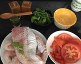 Foto del paso 1 de la receta: Merluza con Vegetales al horno‼️🐟🍅🥬🌶💪Sano y rico😋