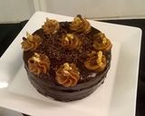 Foto del paso 10 de la receta: Mini tortas trufa de chocolate hechas por mis alumnas!! 😍😘🎂💜