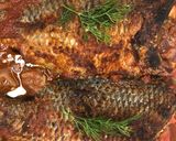 صورة لخطوة 4 من وصفة طاجن سمك بلطي بالصلصه