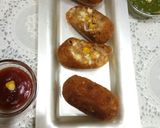 A picture of step 7 of Potato rice bullet.