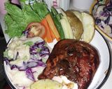 Foto langkah ke 6 dari resep Chicken Steak with Salad.
