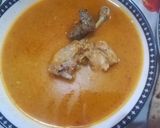 A picture of step 6 of Desi chicken qorma.