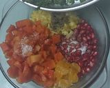 लेमनी पपई मिक्स सलाड (lemon papaya mix salad recipe in marathi) रेसिपी स्टेप 3 फोटो
