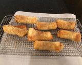 A picture of step 10 of Apple Pie Egg rolls.