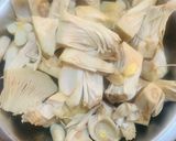 A picture of step 1 of Jackfruit/katahal tawa fry.