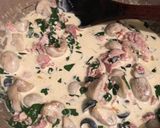 Foto del paso 3 de la receta: Fetuccini con crema y sorpresas