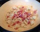 A picture of step 1 of Wholewheat chicken pasta.