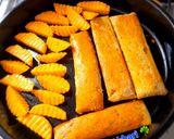 عکس مرحله 2 از دستور 🌺سیبزمینی تنوری و کباب مرغ در فر
